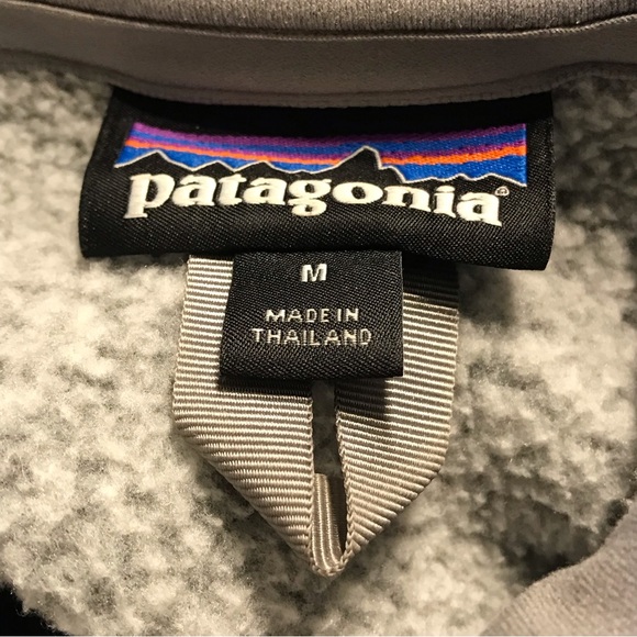 Patagonia Better Sweater Women's Size M Medium 1/4 Zip Fleece - Gray. - Picture 7 of 8